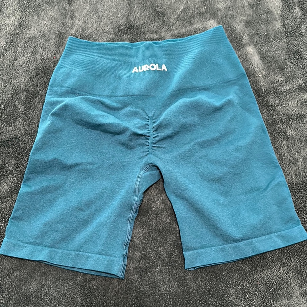 Teal shorts